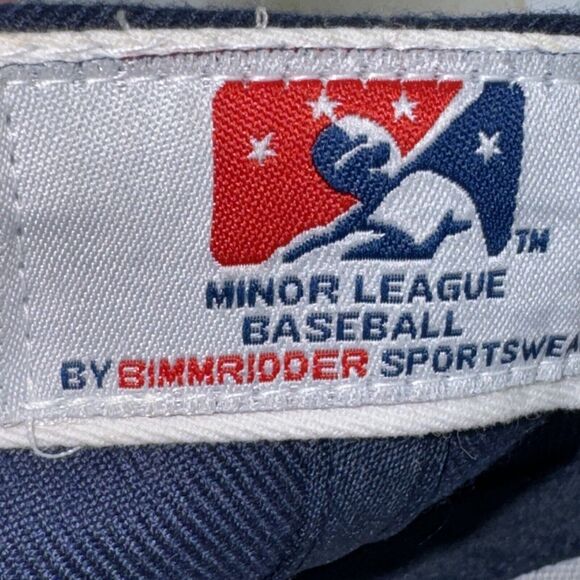 Bimm Ridder Trenton Thunder Cloud Logo MLB SnapBack YOUTH HAT NAVY/baby Blue - Picture 8 of 10